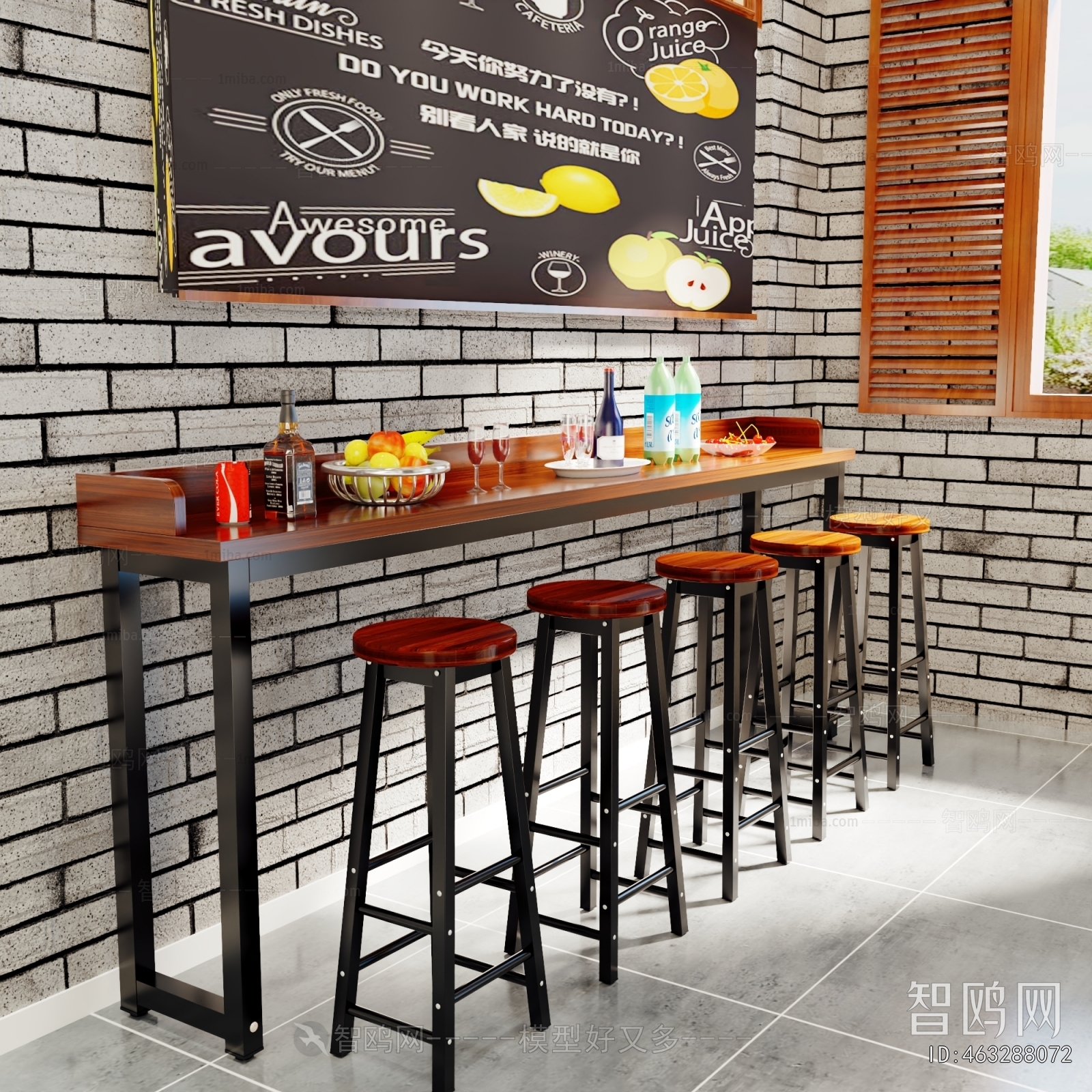 Modern Counter Bar