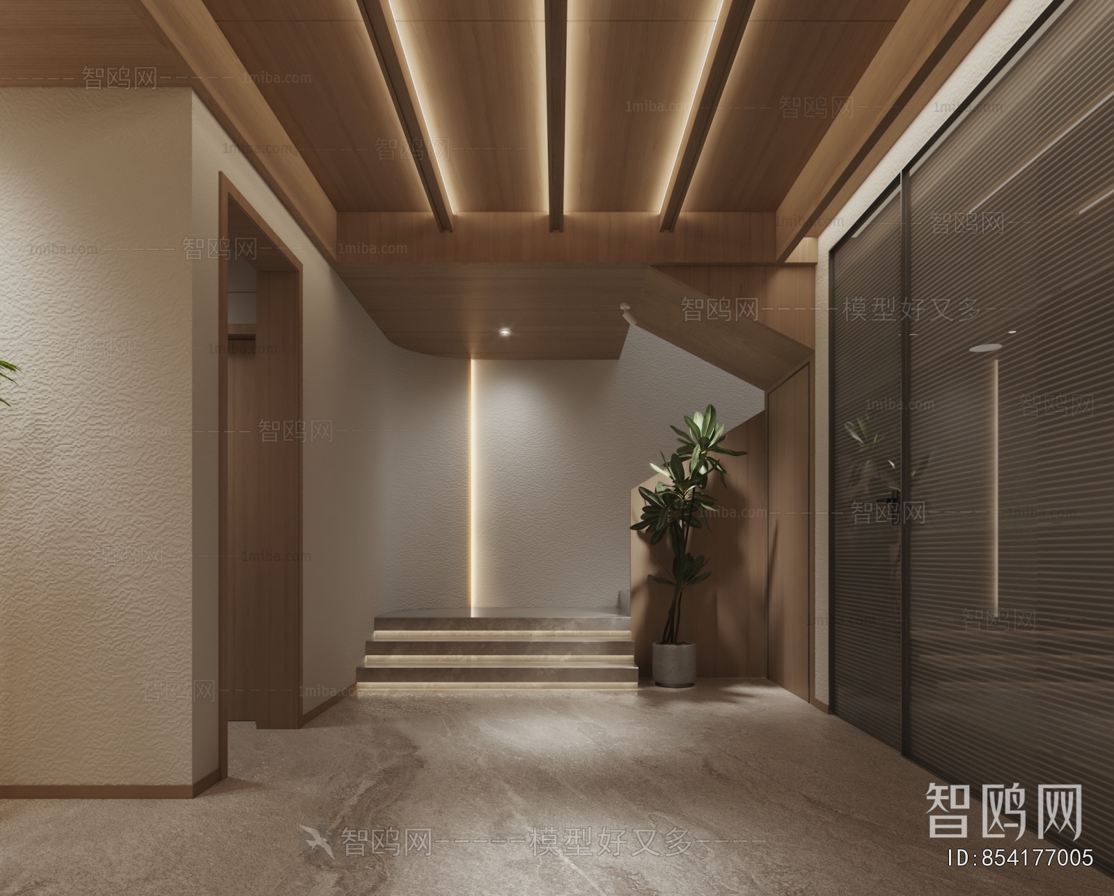 Modern Hallway