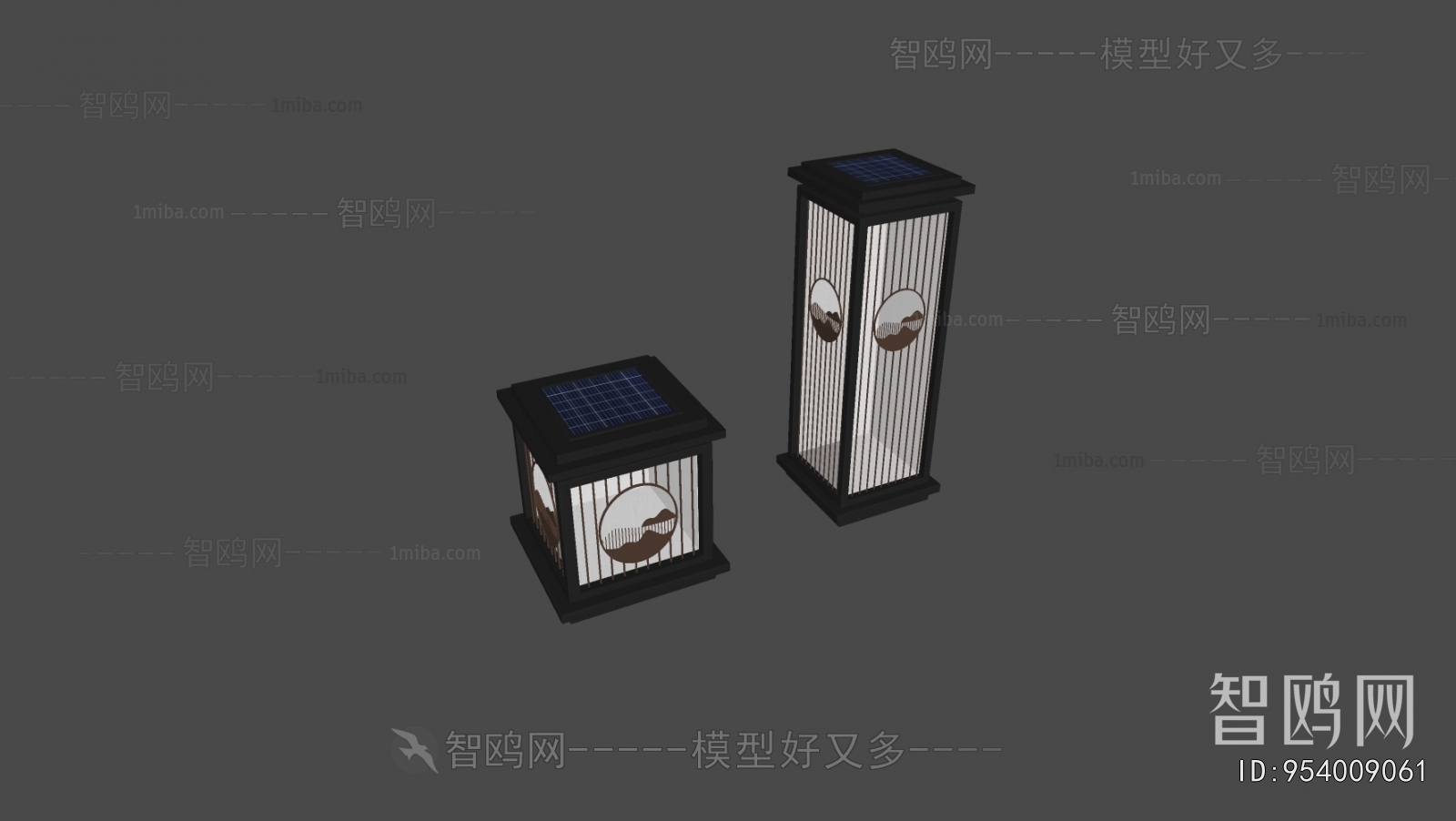 New Chinese Style Outdoor Light