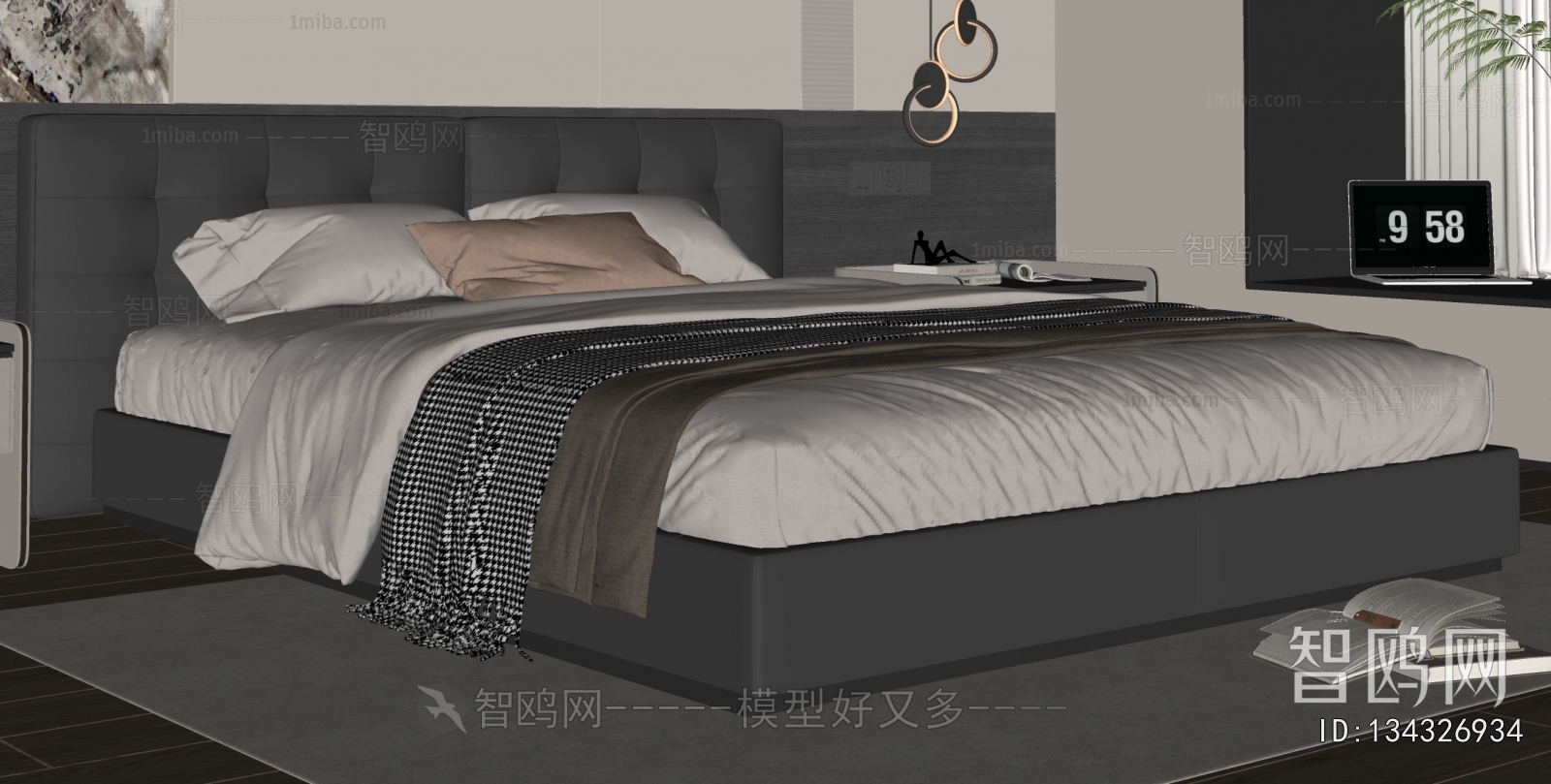 Modern Double Bed