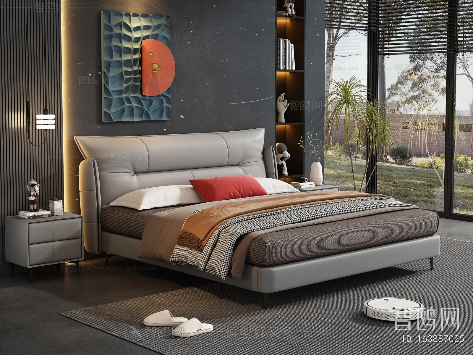 Modern Double Bed