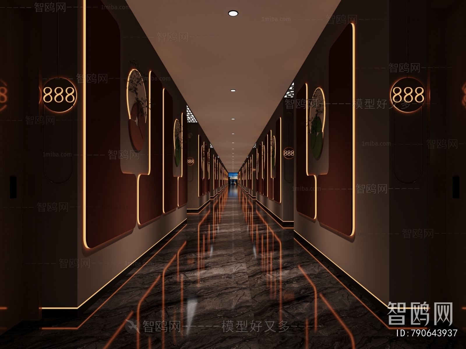 New Chinese Style Corridor