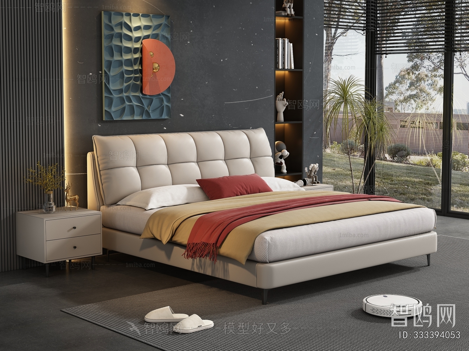 Modern Double Bed