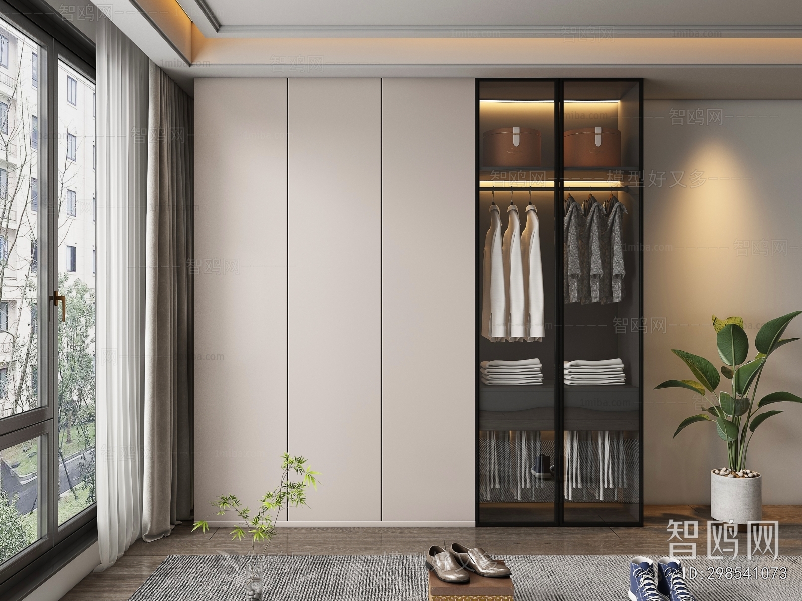 Modern The Wardrobe