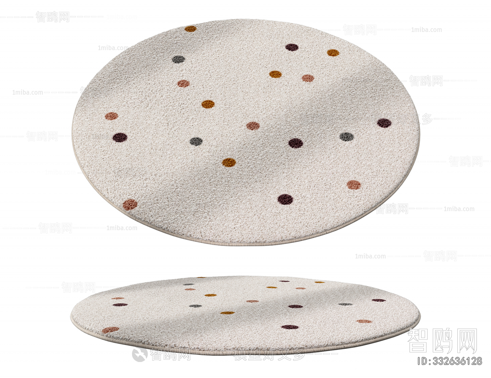 Modern Circular Carpet