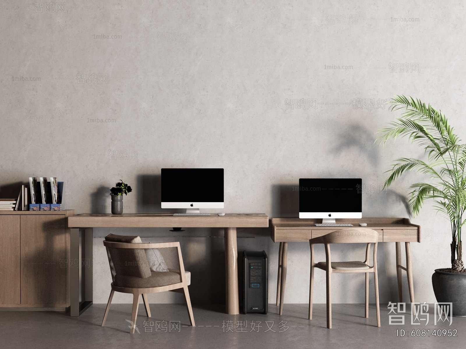 Modern Computer Desk And Chair