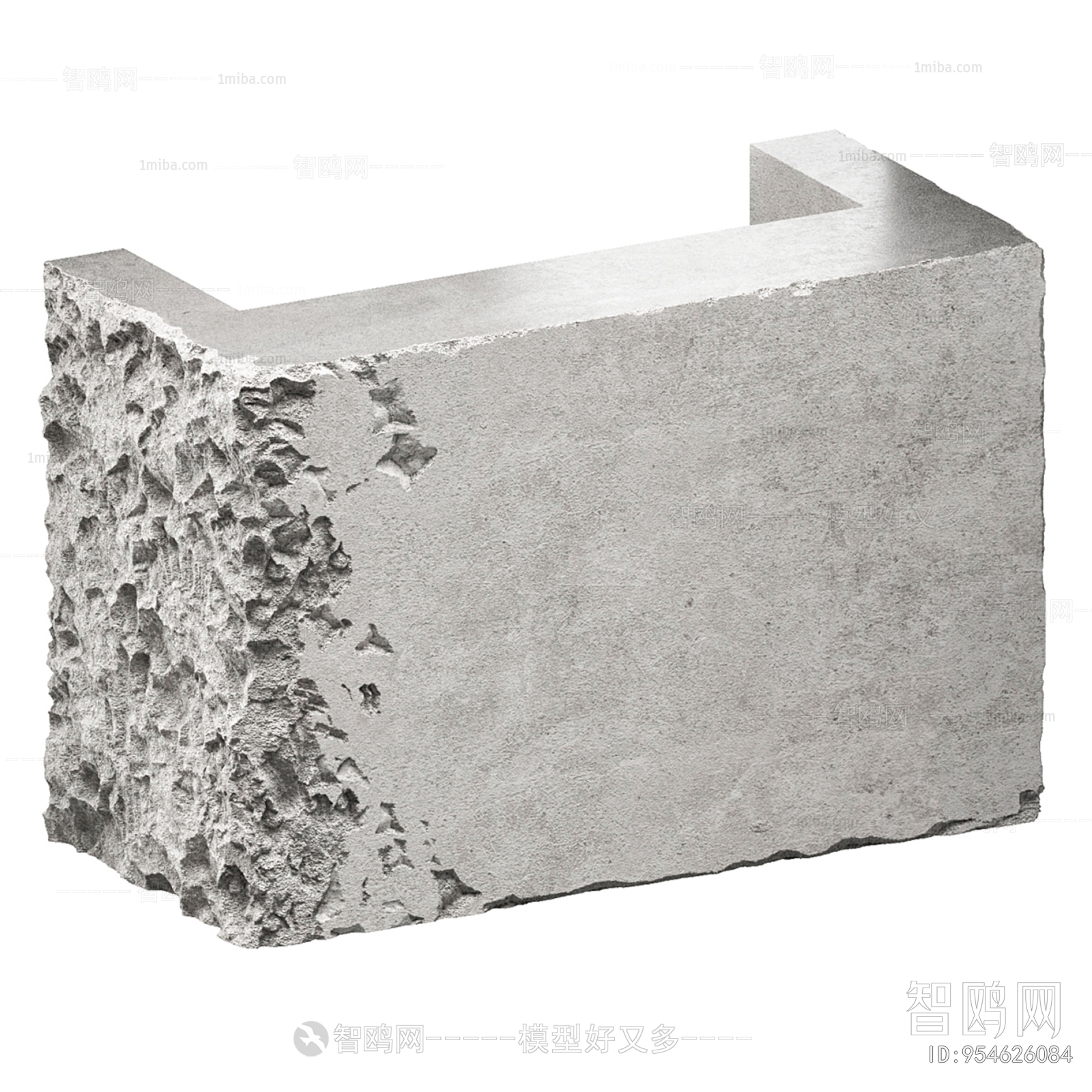 Wabi-sabi Style Reception Desk