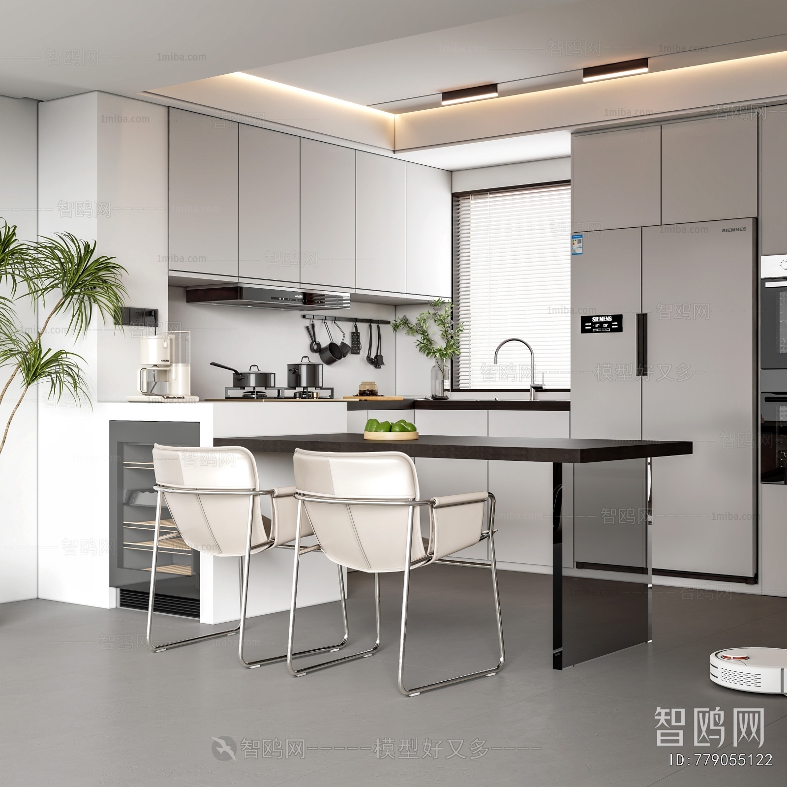 Modern Open Kitchen