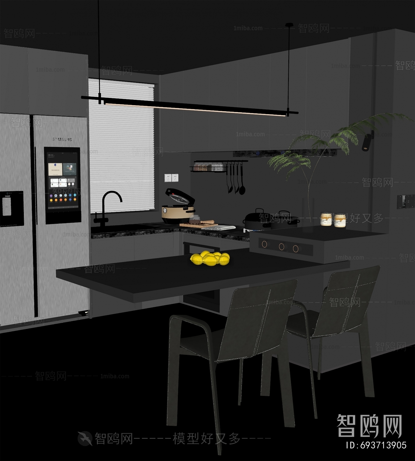 Modern Open Kitchen