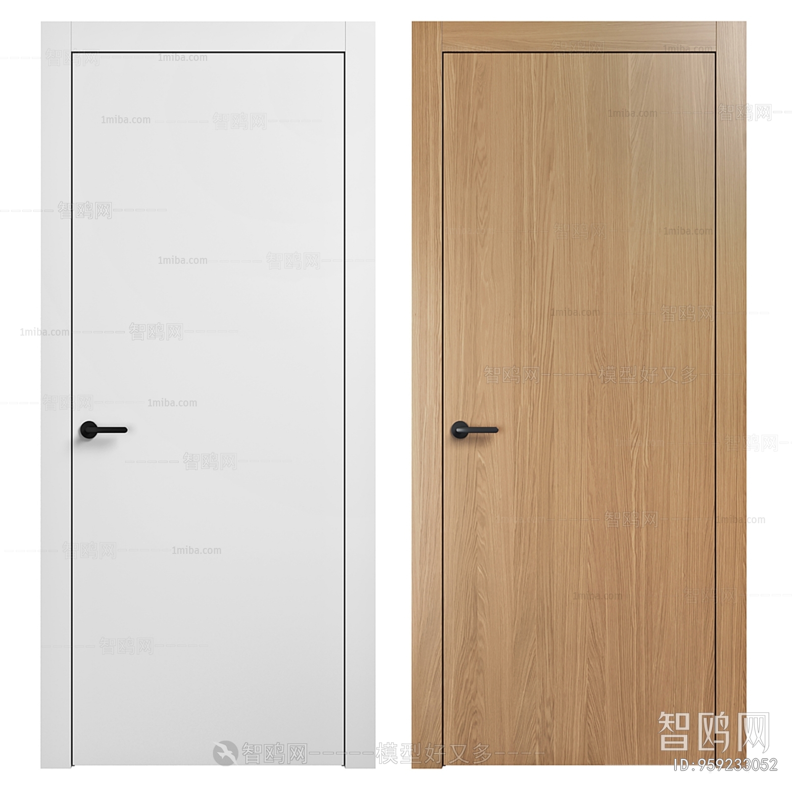 Modern Single Door