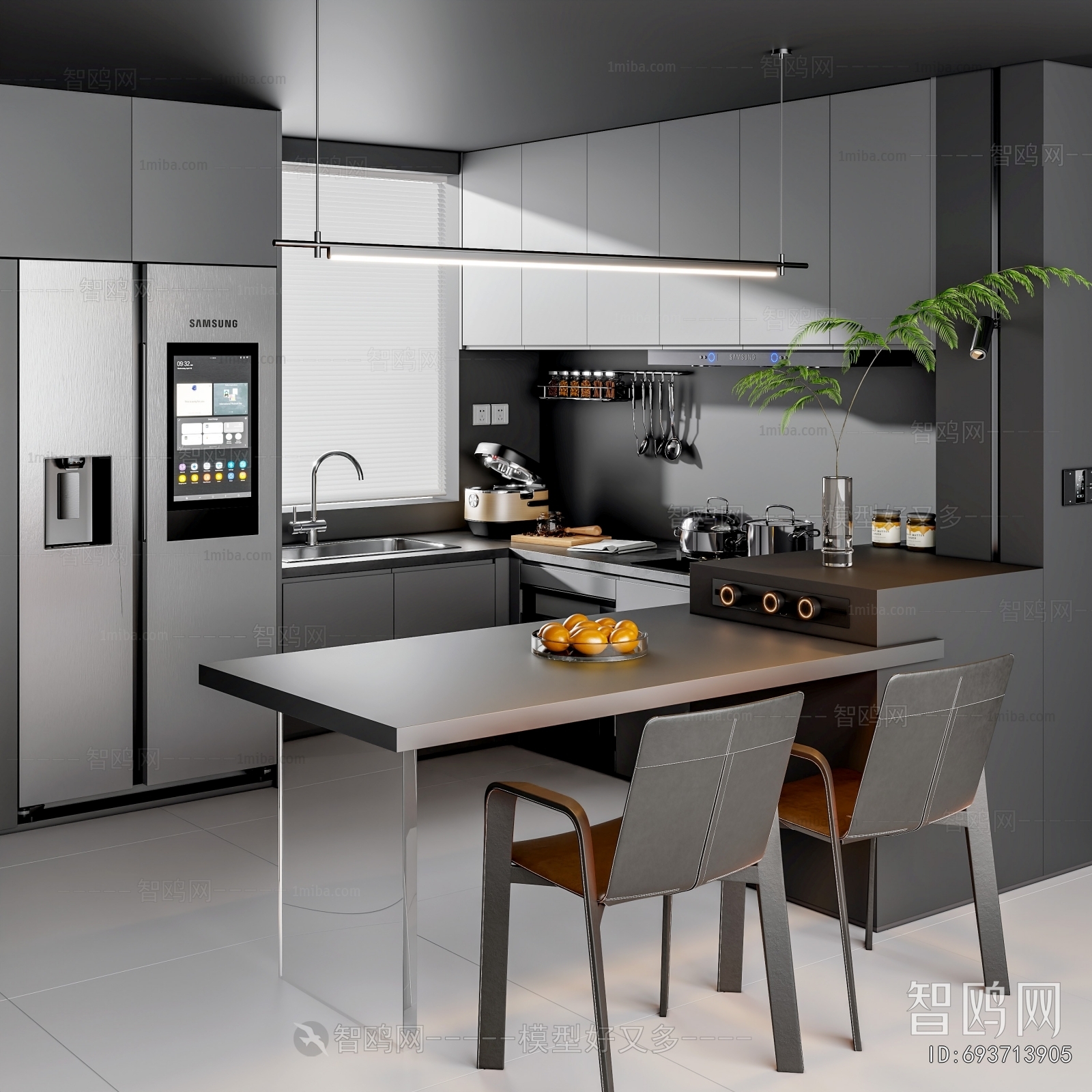 Modern Open Kitchen