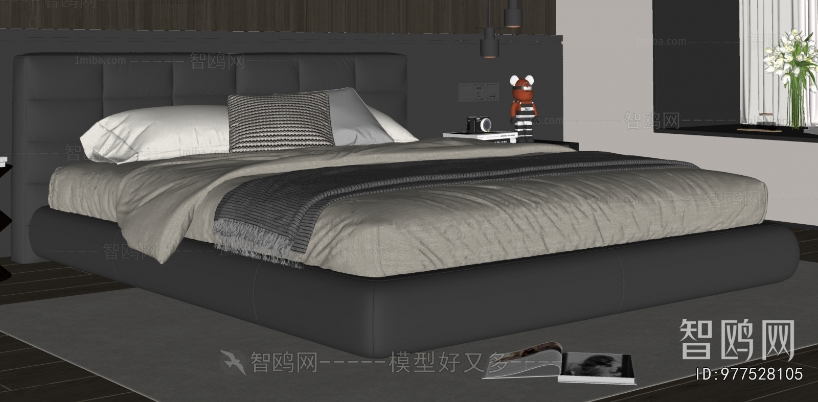 Modern Double Bed