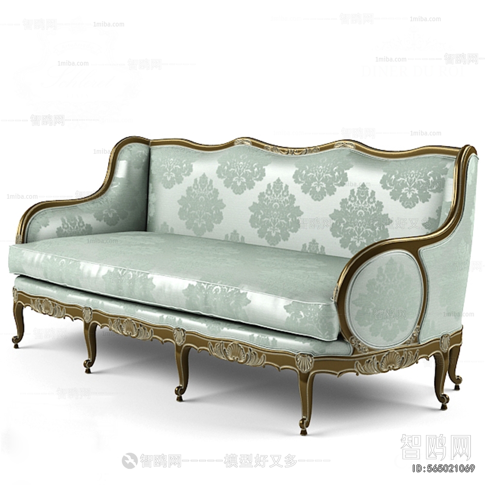 European Style Three-seat Sofa