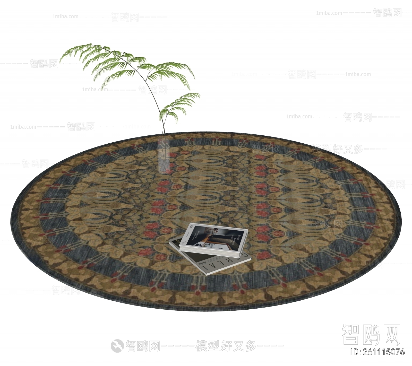 European Style Circular Carpet