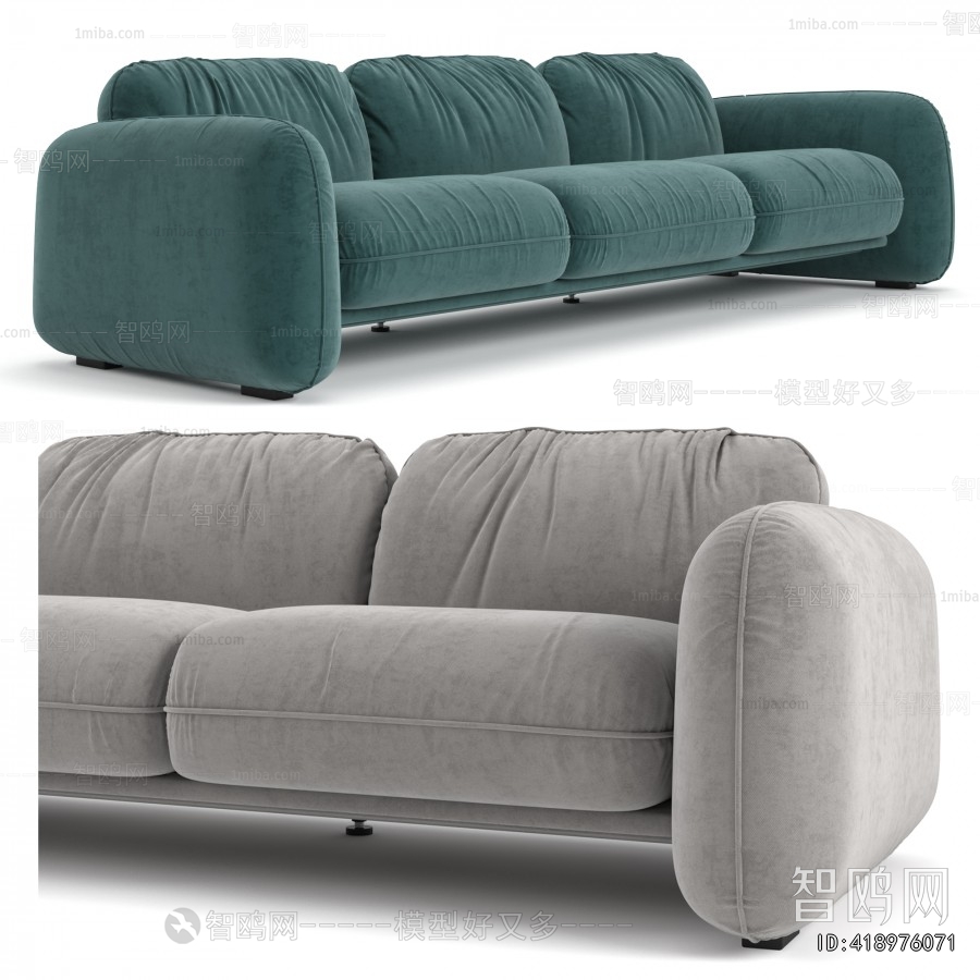 Modern Three-seat Sofa