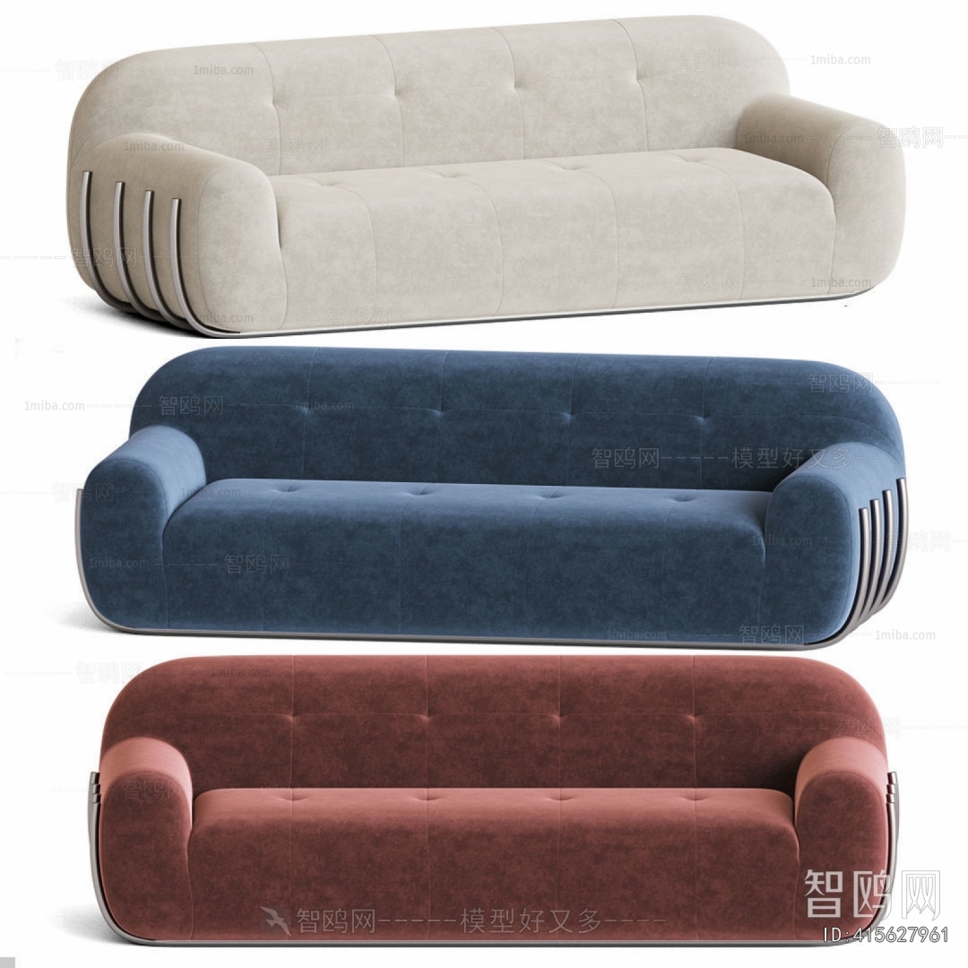 Modern Three-seat Sofa