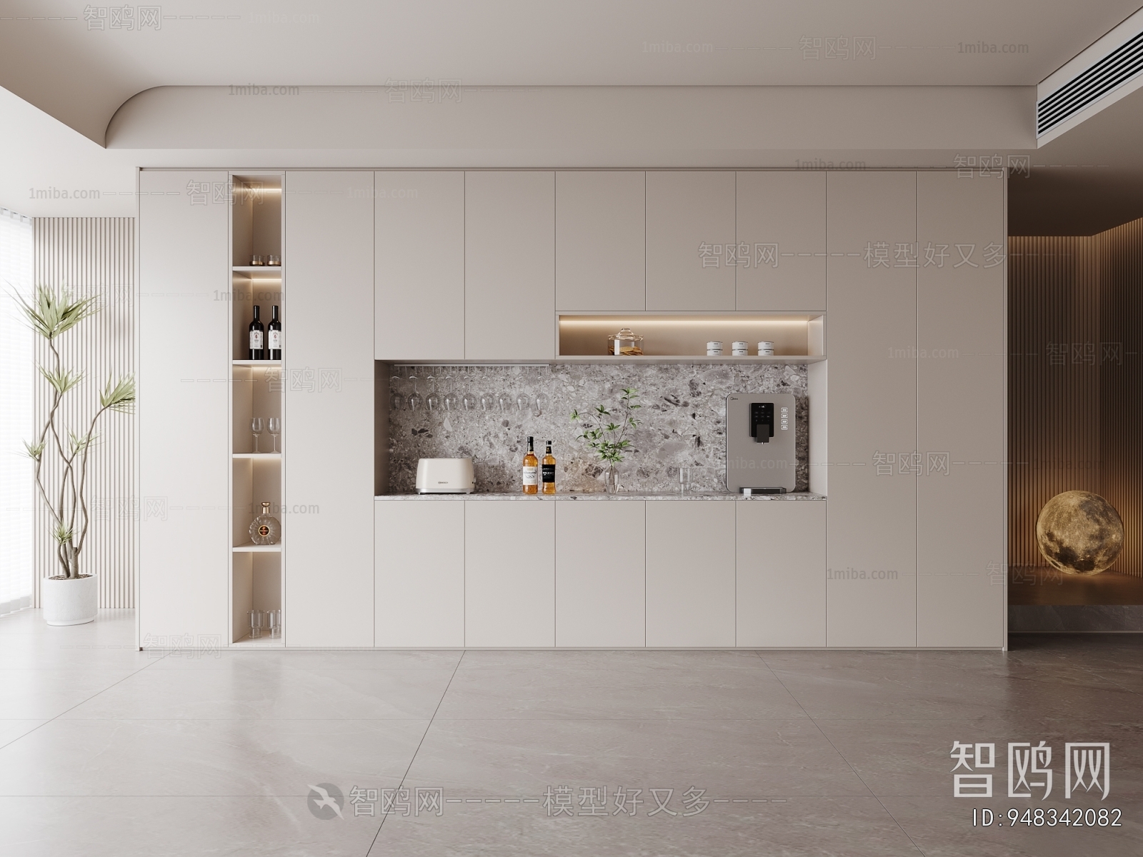 Modern Wine Cabinet