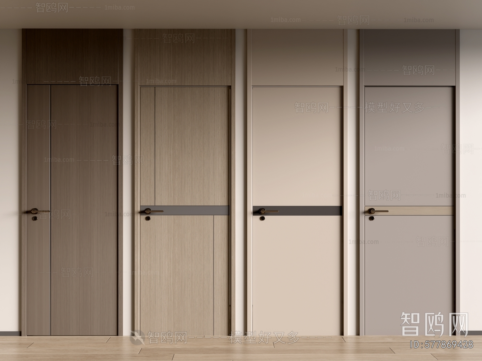 Modern Single Door