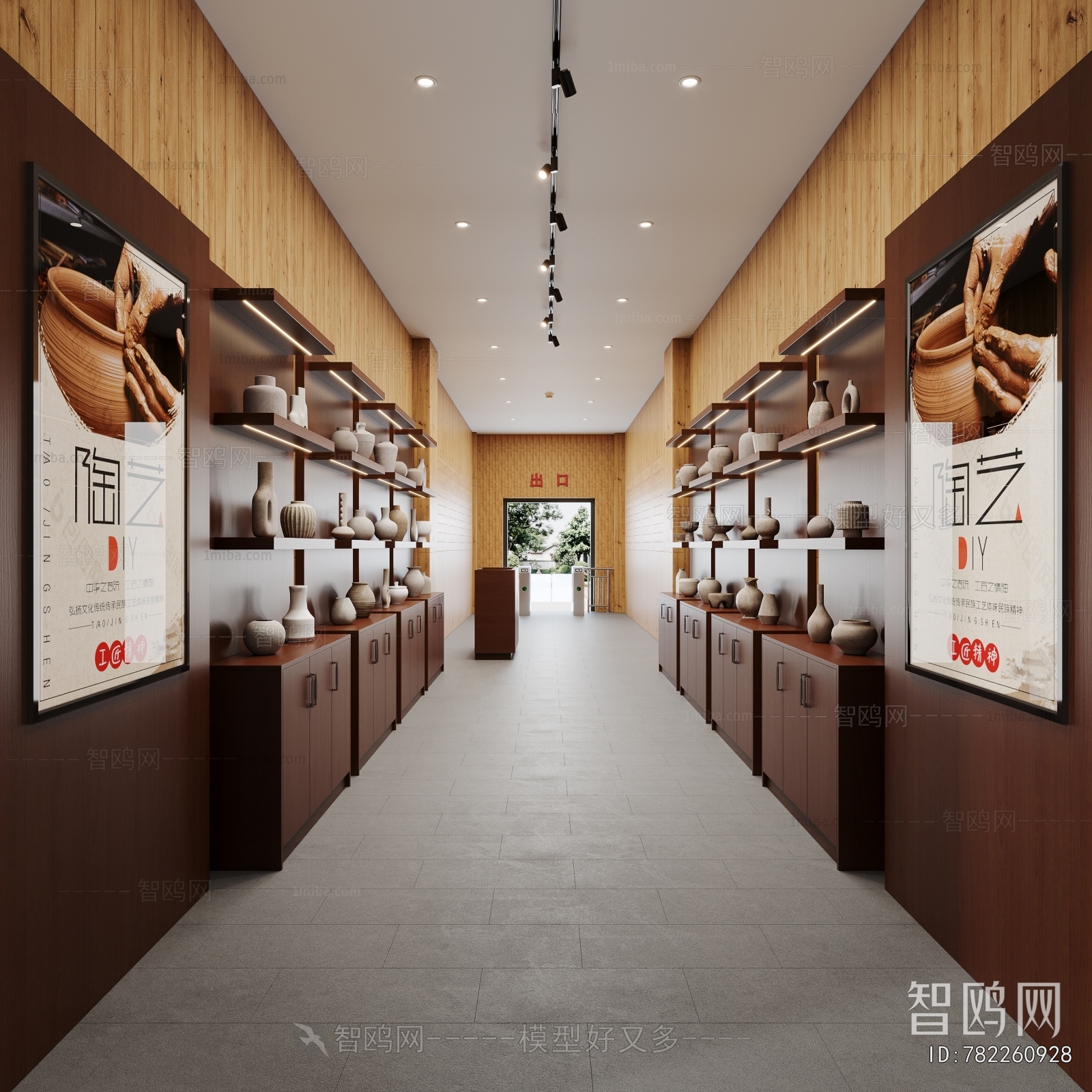 New Chinese Style Exhibition Hall