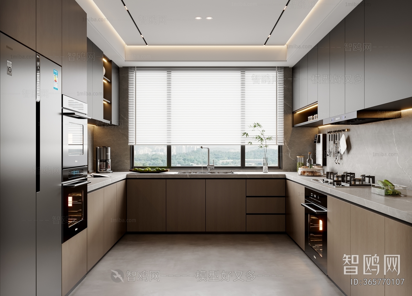 Modern The Kitchen