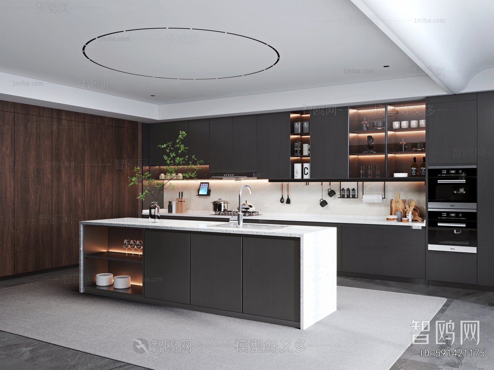 Modern The Kitchen