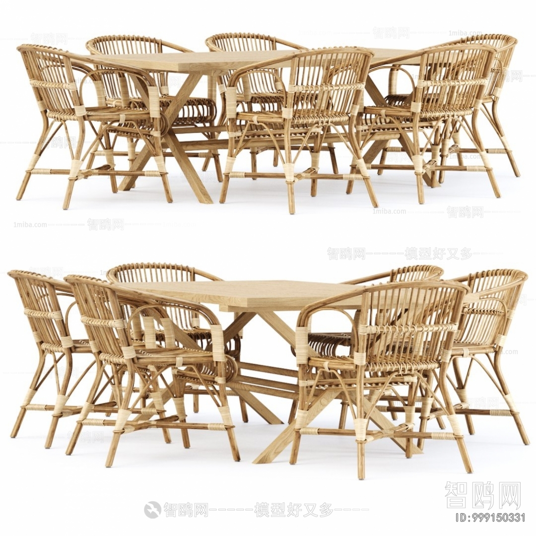 Wabi-sabi Style Outdoor Tables And Chairs