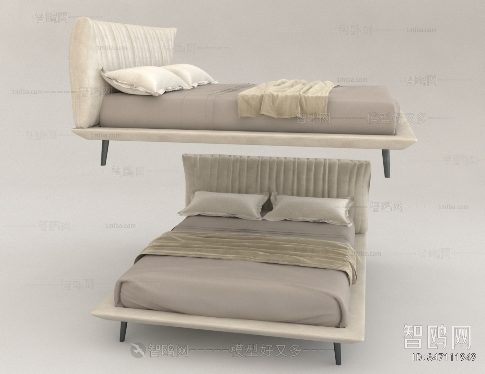 Modern Double Bed