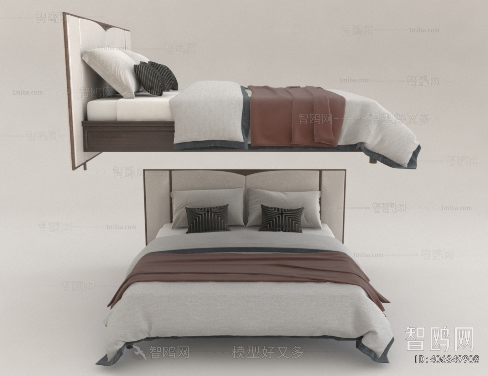 Modern Double Bed