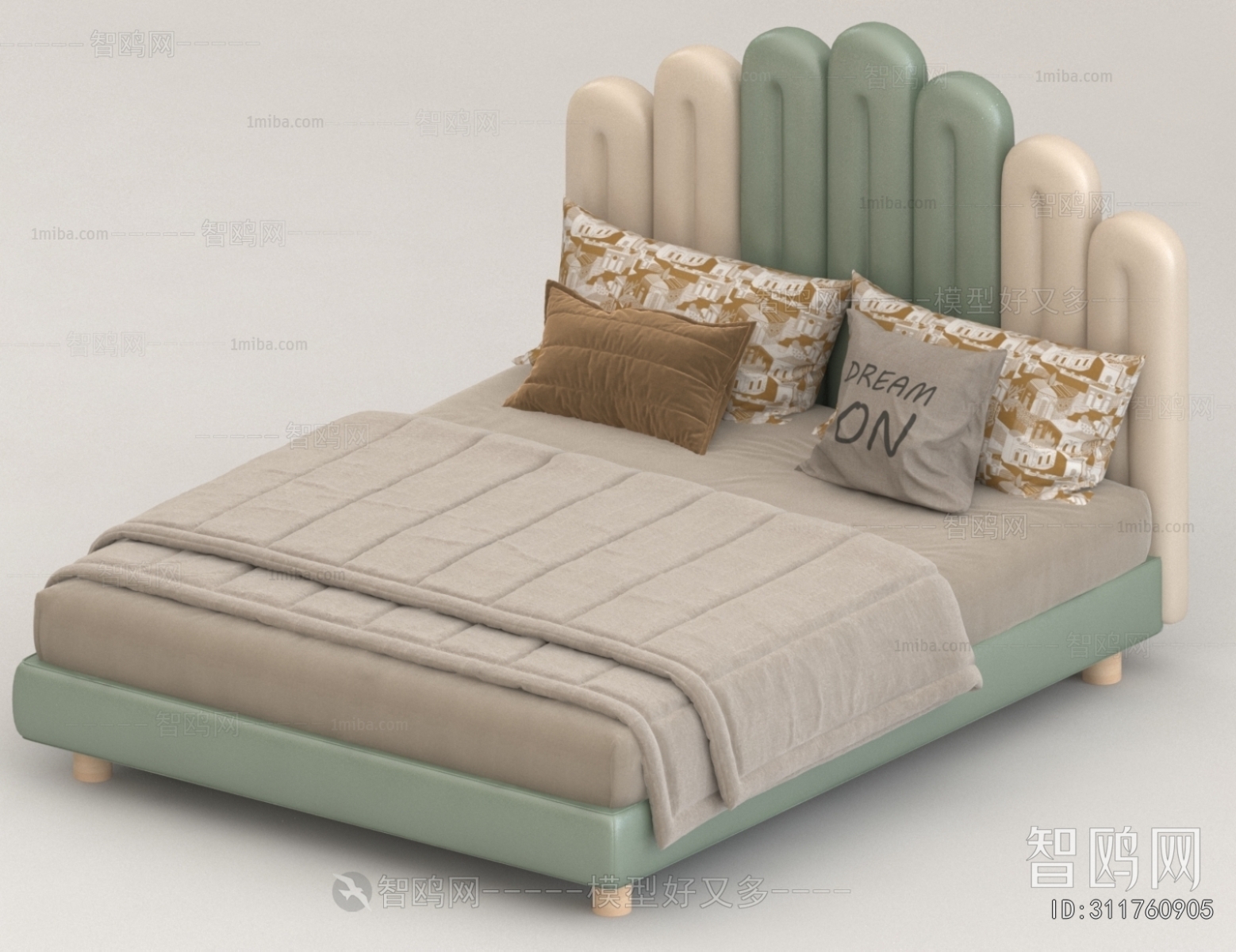 Modern Double Bed