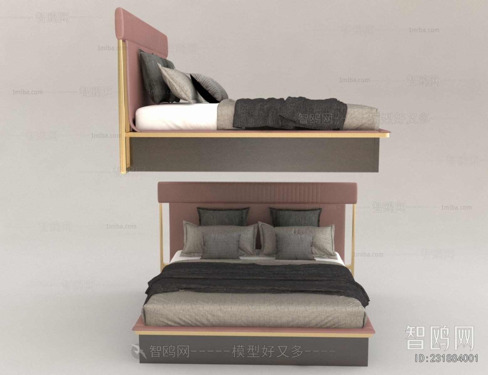 Modern Double Bed