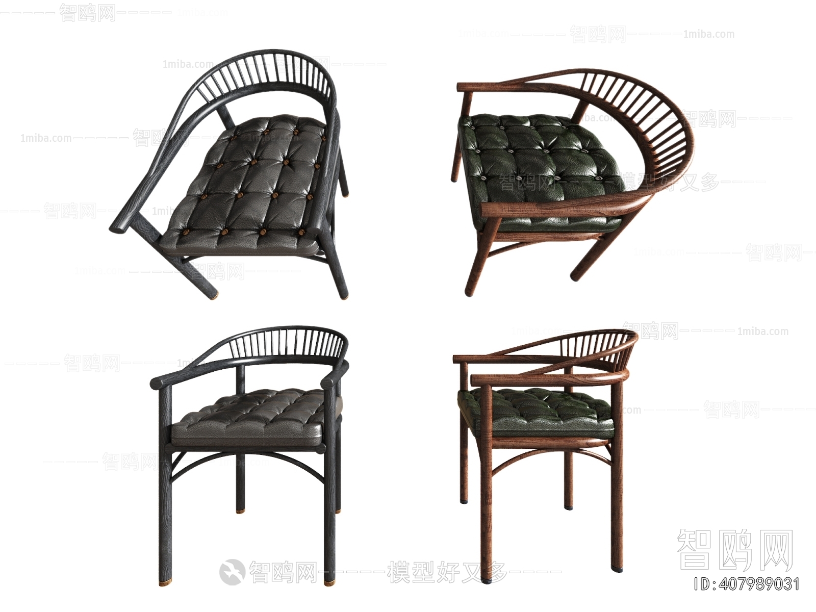 New Chinese Style Single Chair