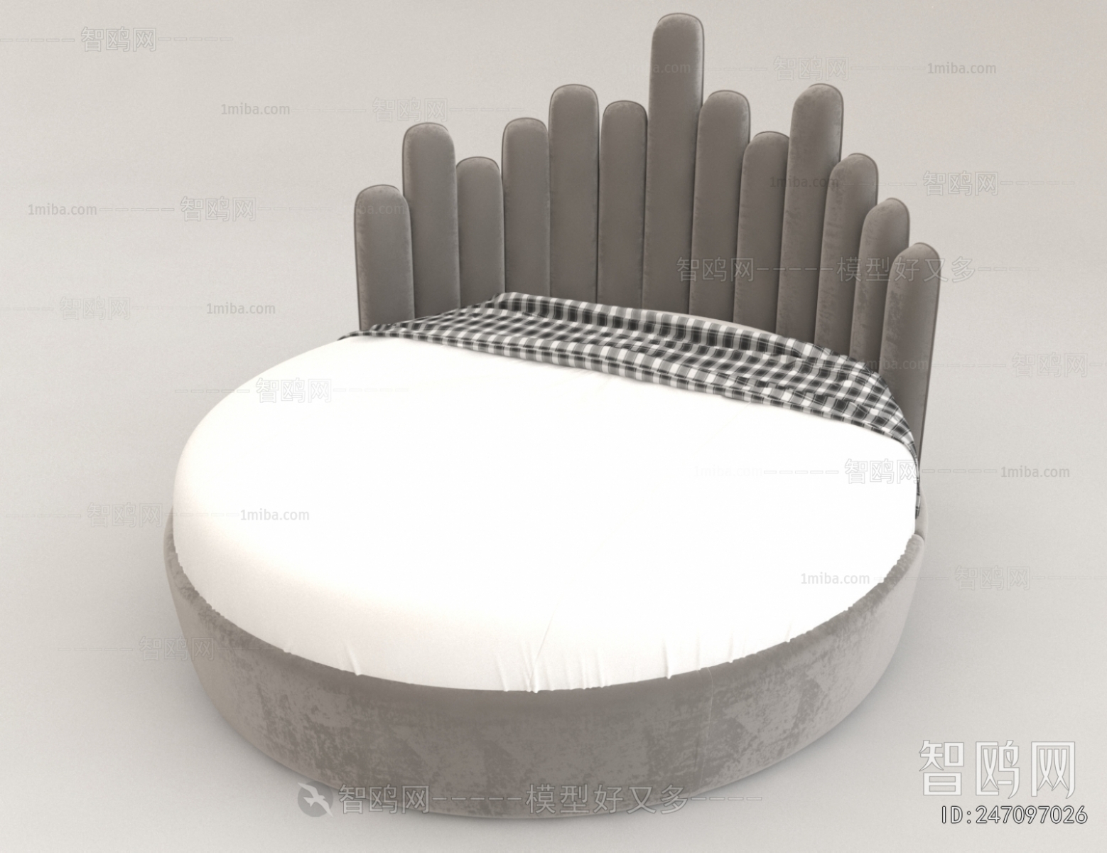 Modern Round Bed