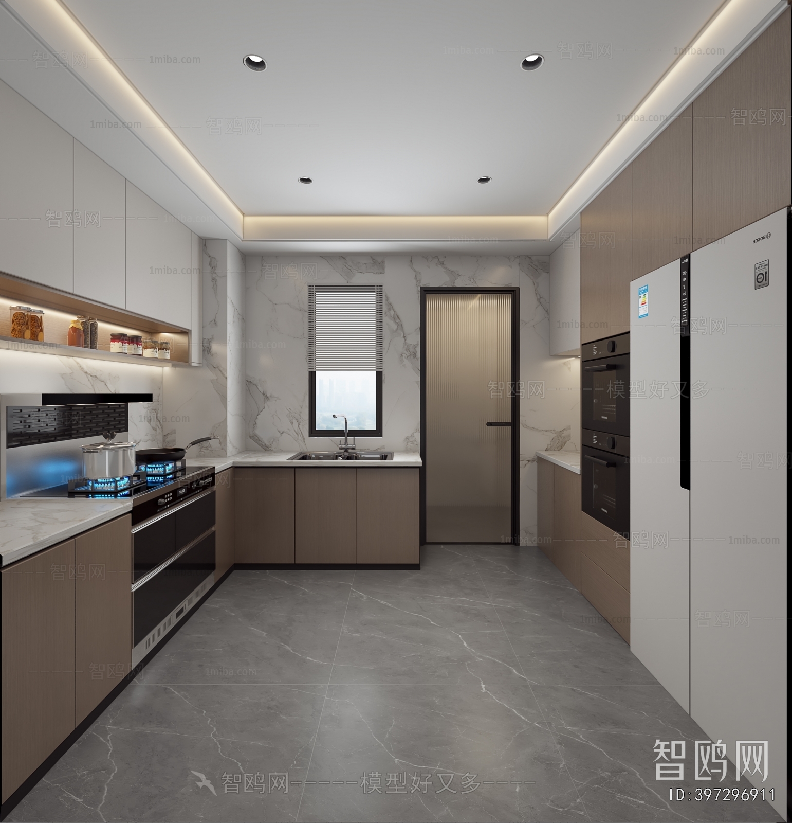 Modern The Kitchen