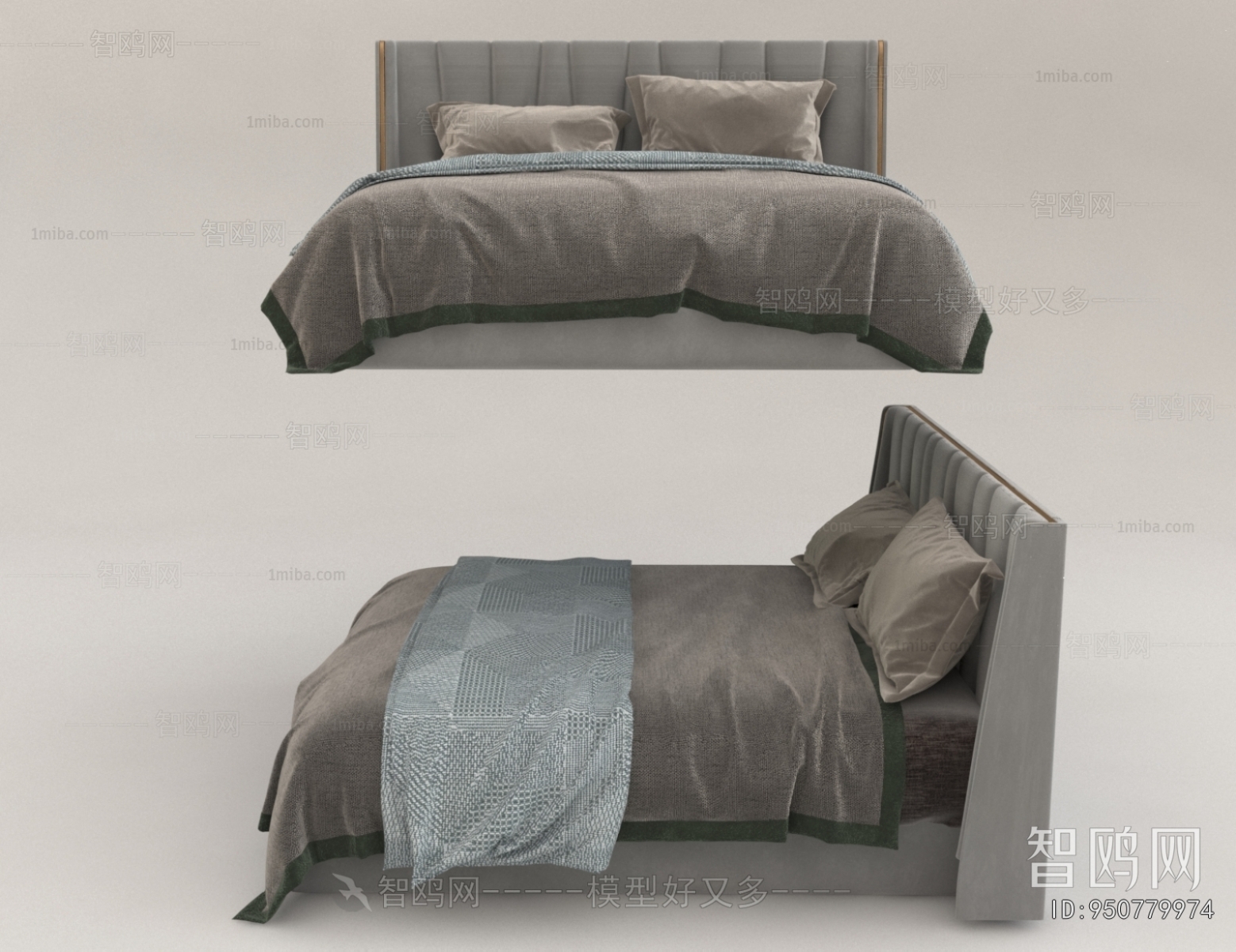 Modern Double Bed