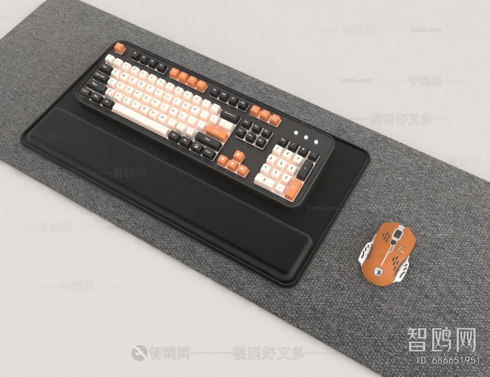 Modern Keyboard And Mouse