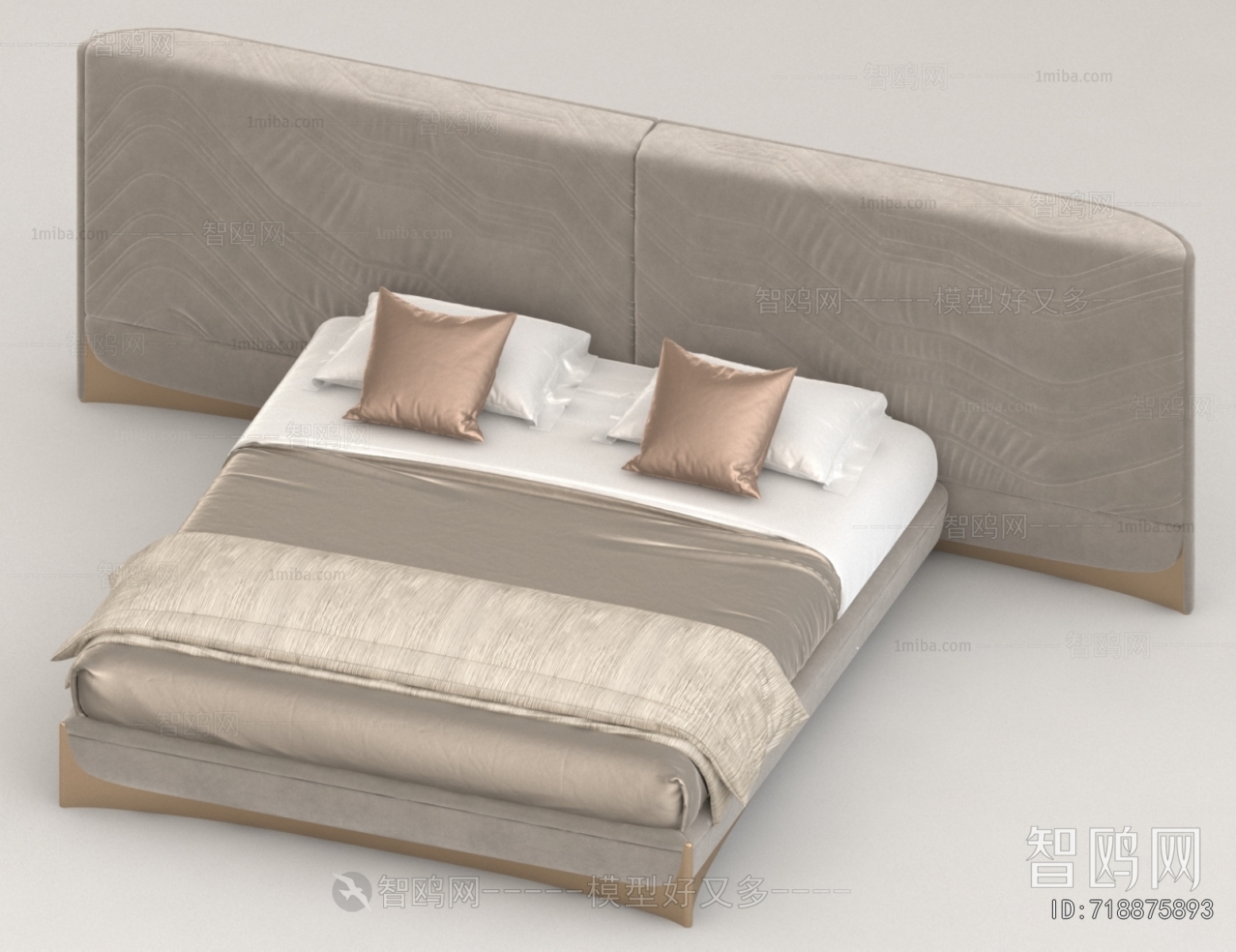 Modern Double Bed