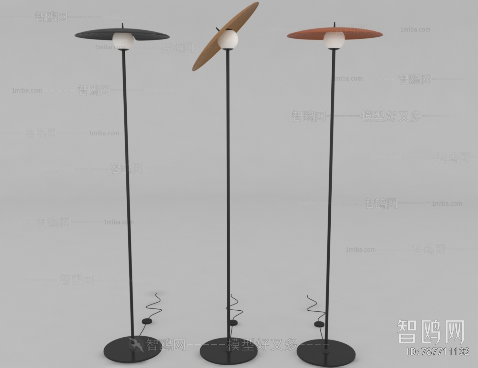 Industrial Style Floor Lamp