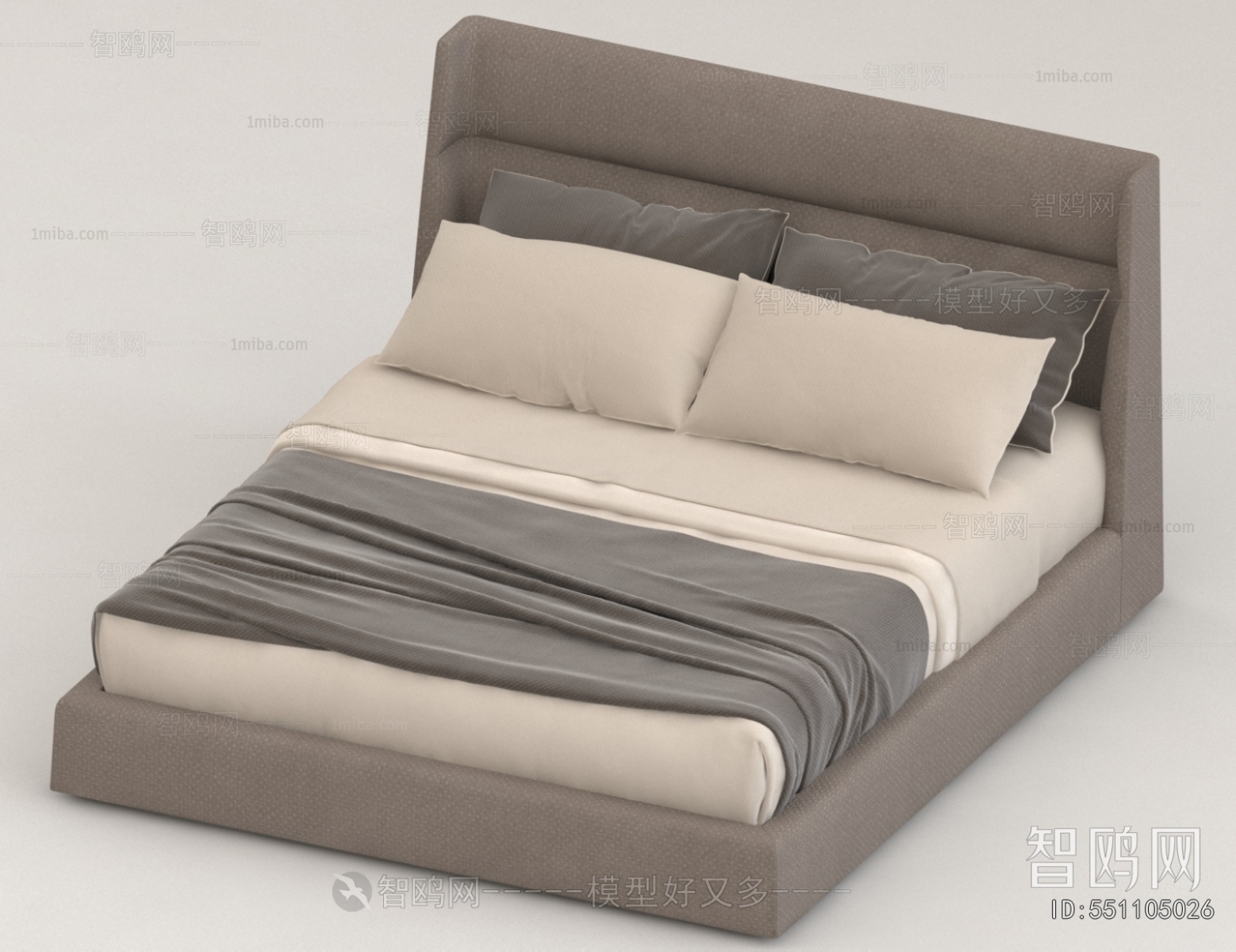 Modern Double Bed