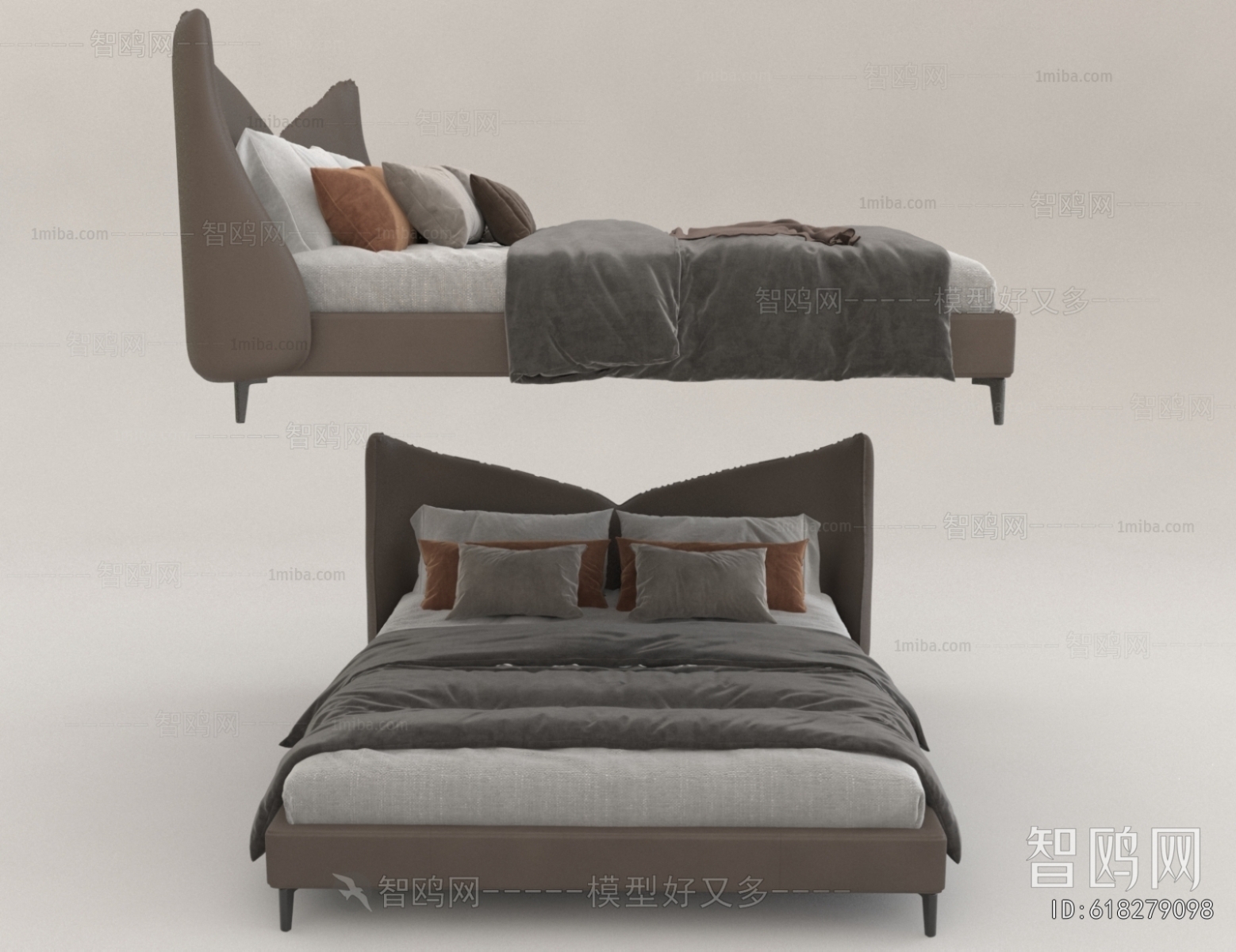 Modern Double Bed