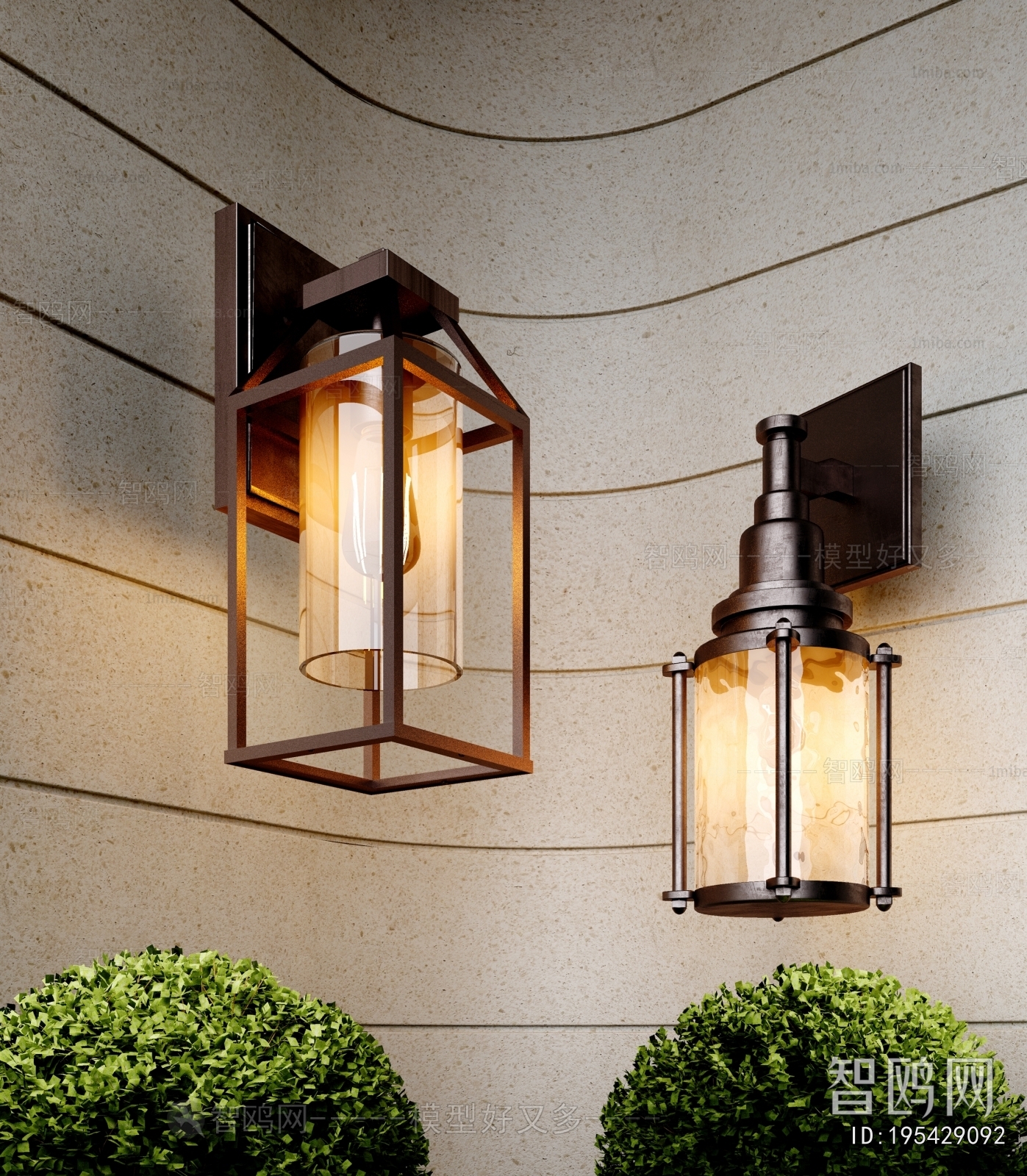 Simple European Style Wall Lamp