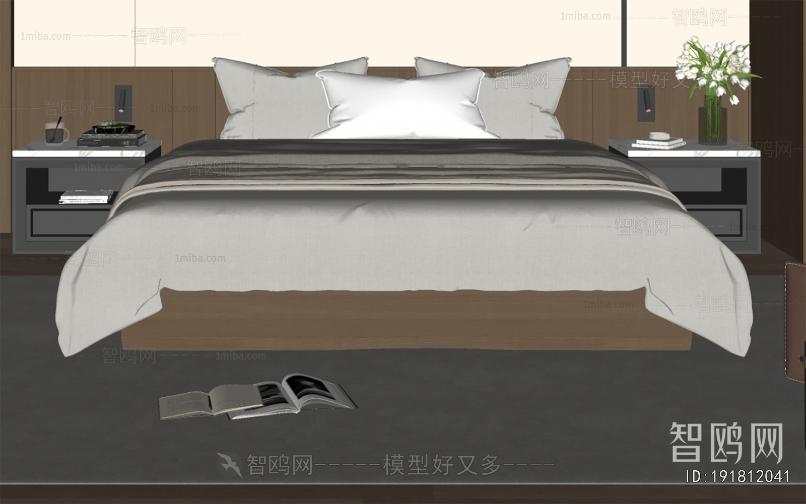 Modern Double Bed