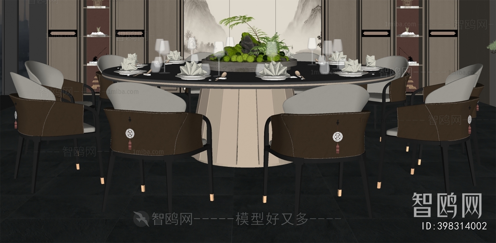 New Chinese Style Dining Table And Chairs