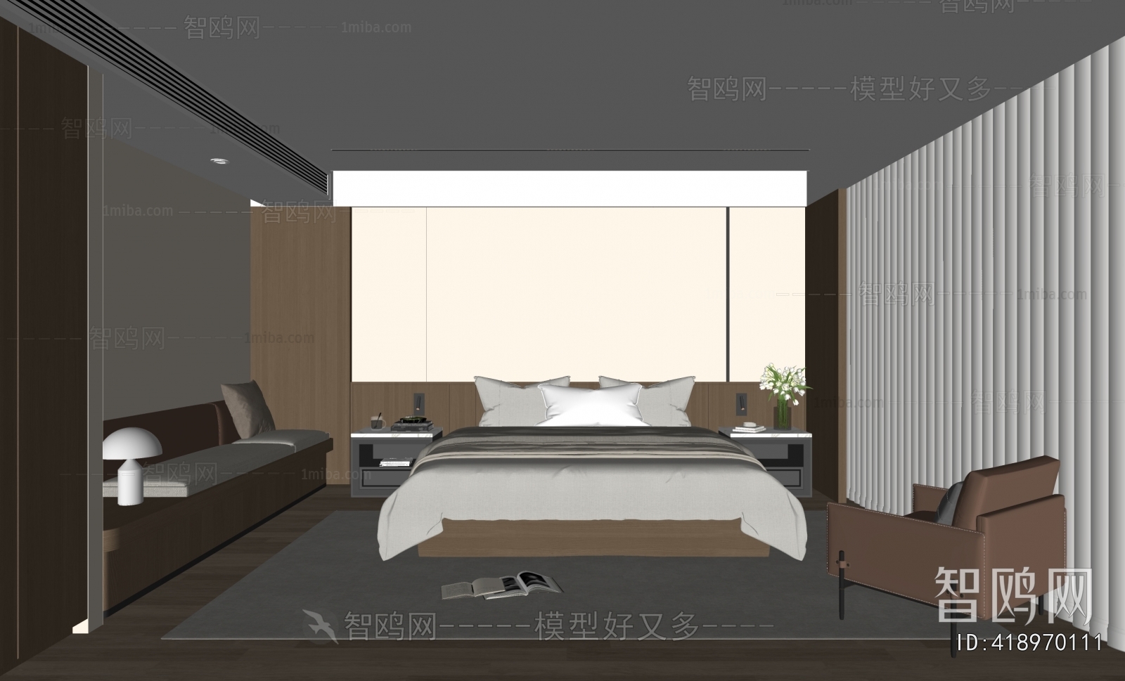 Modern Guest Room