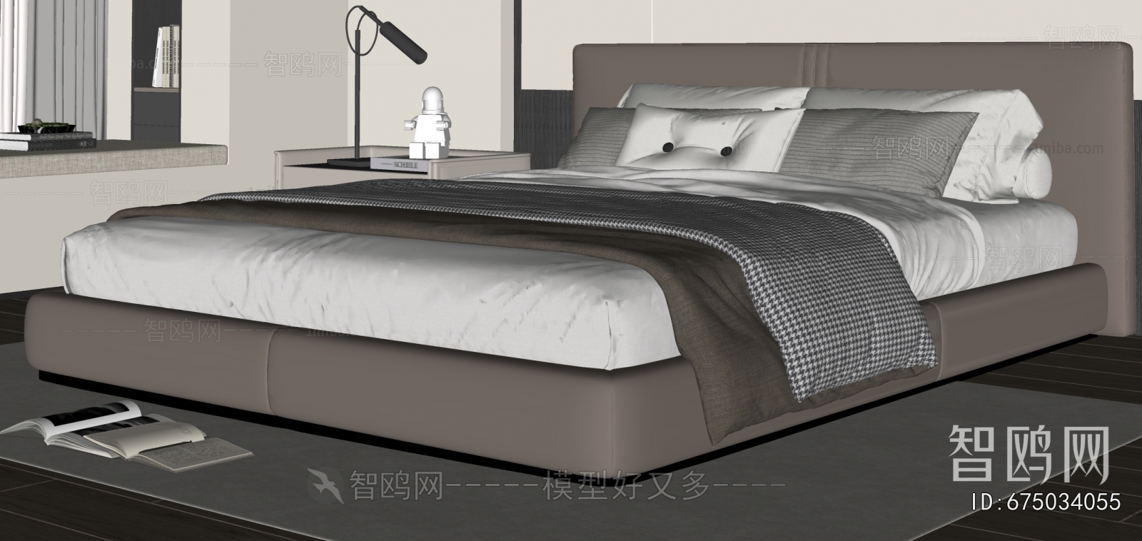 Modern Double Bed