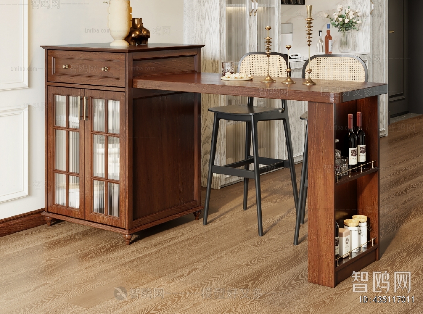 American Style Counter Bar