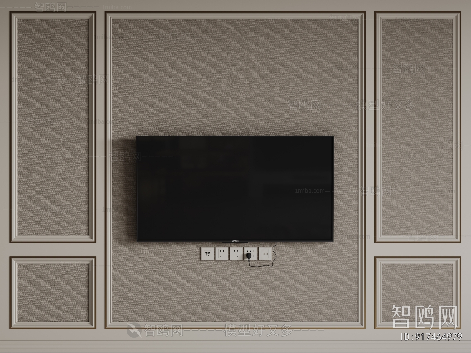 European Style TV Wall