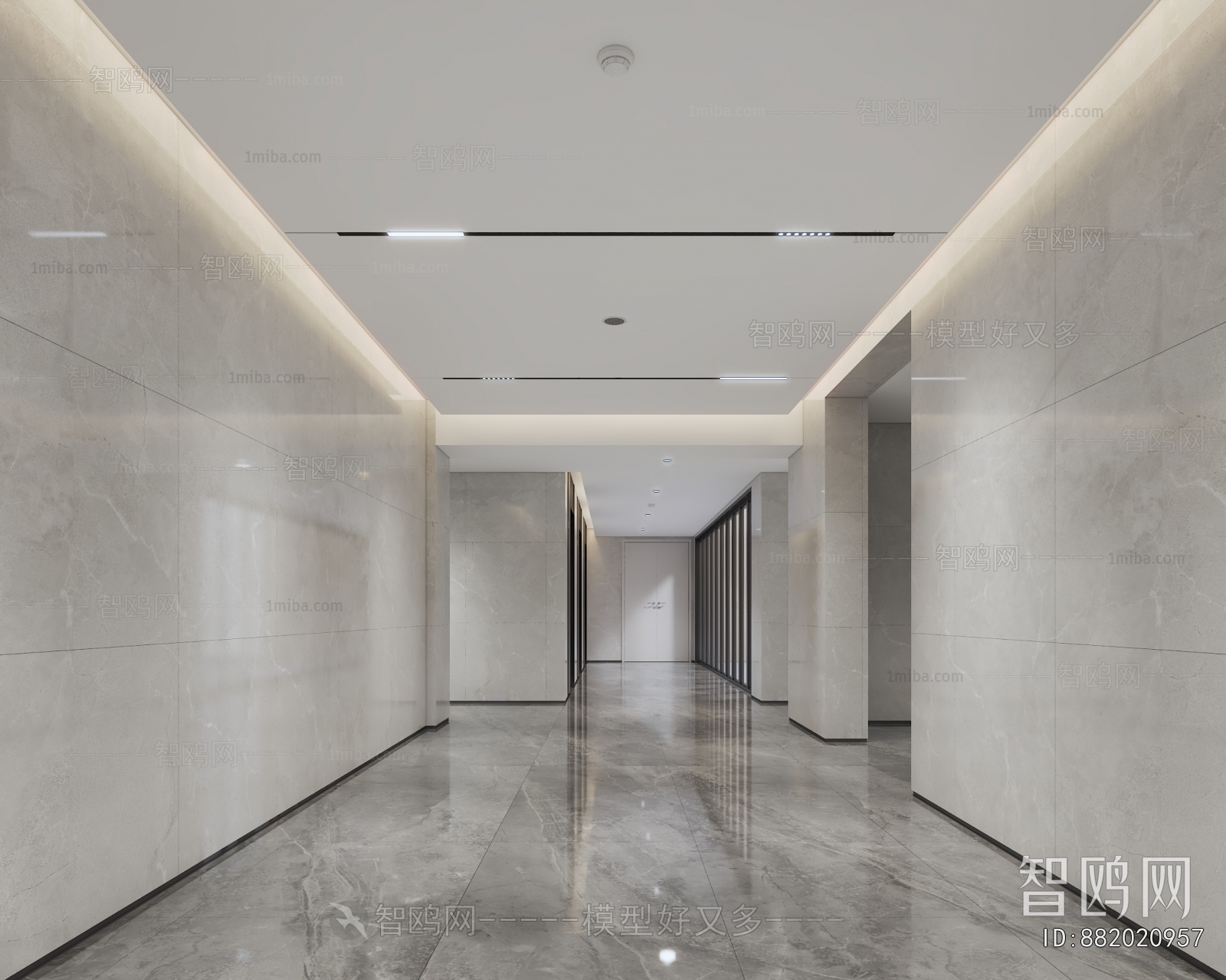 Modern Corridor/elevator Hall