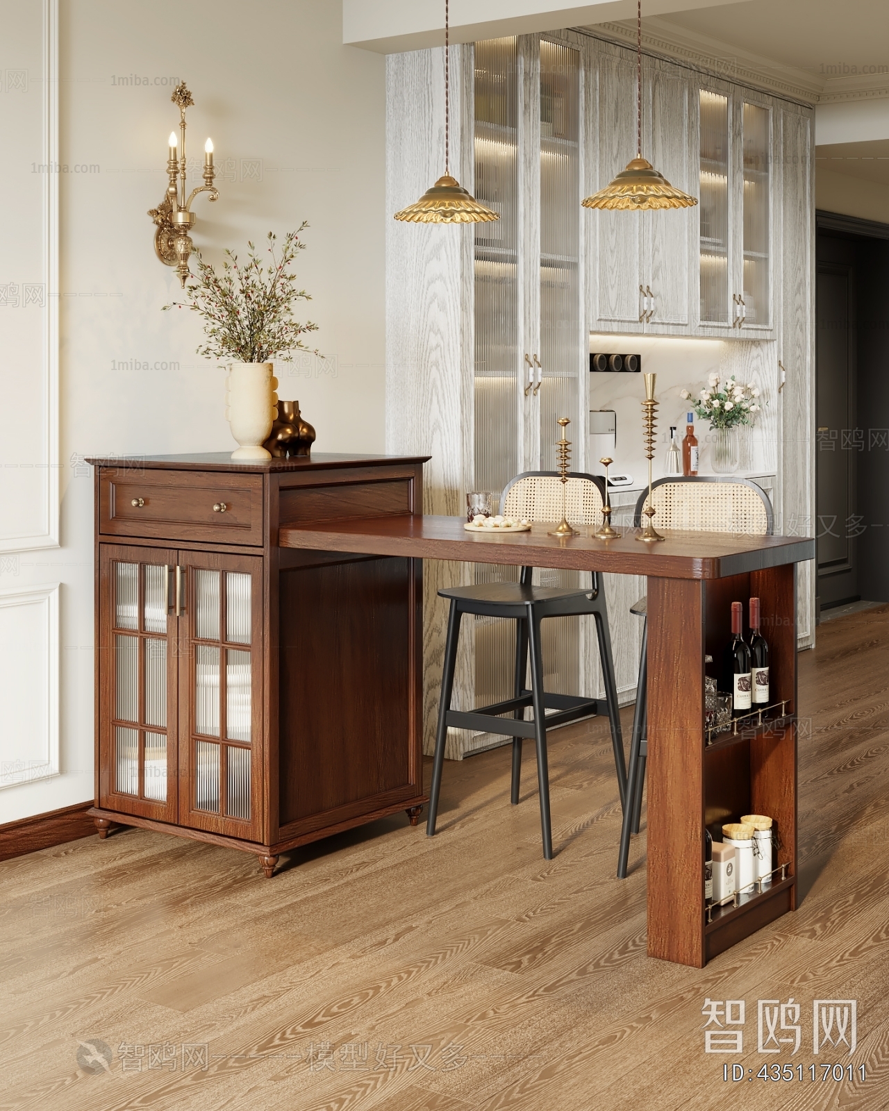 American Style Counter Bar