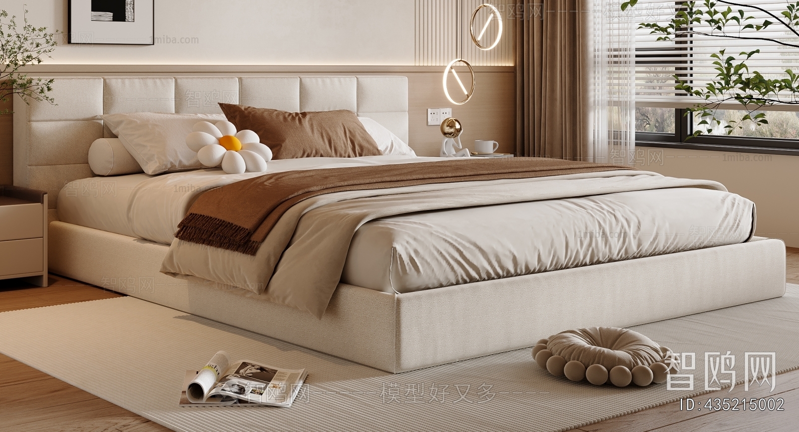 Modern Double Bed