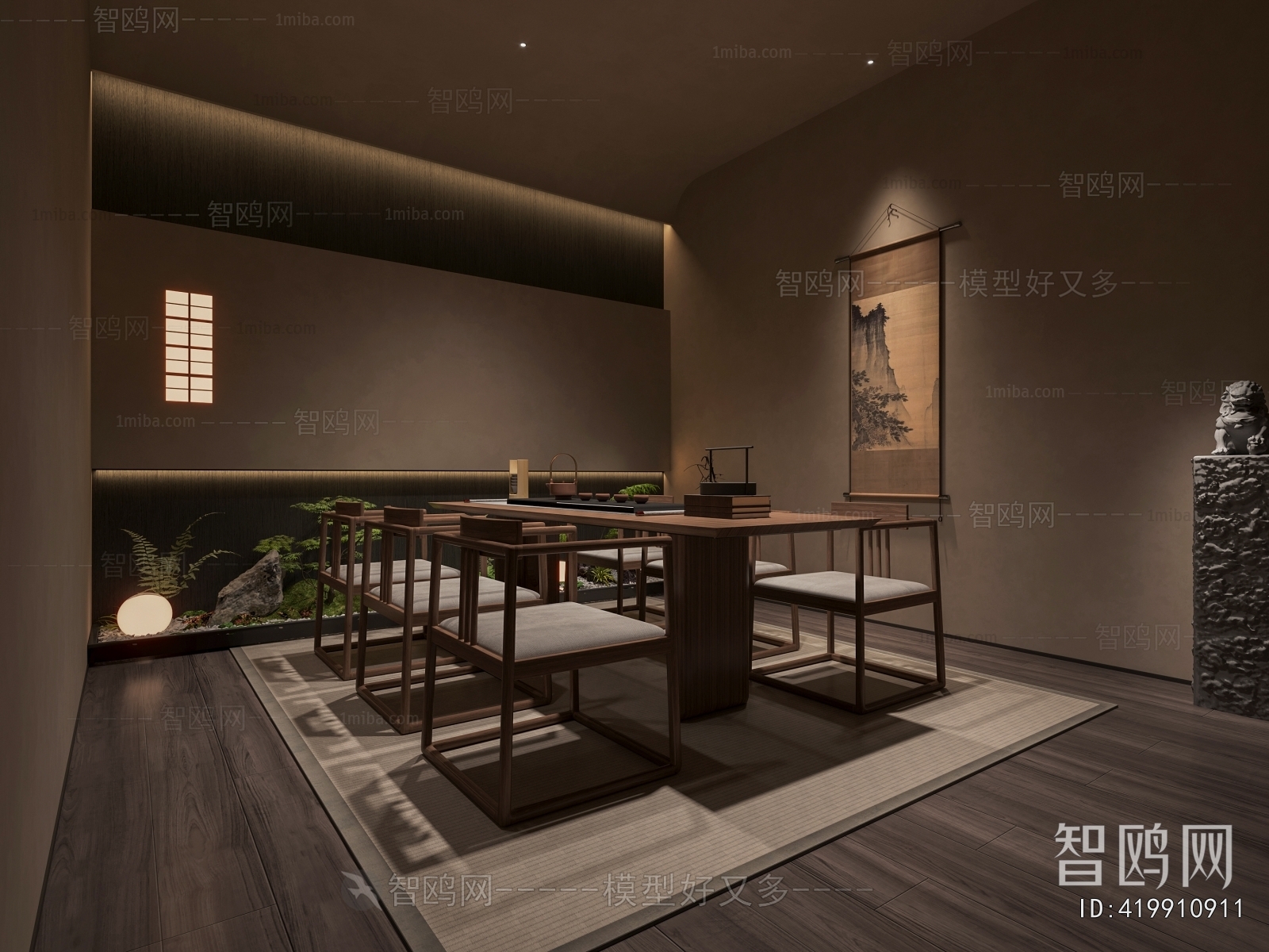 New Chinese Style Teahouse Tea House